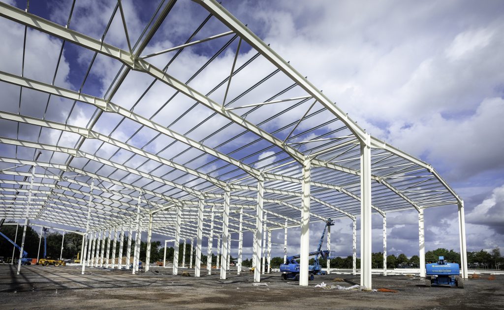 New warehouse and distribution centre is taking shape - Epwin Group